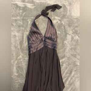 BCBG Maxi halter dress